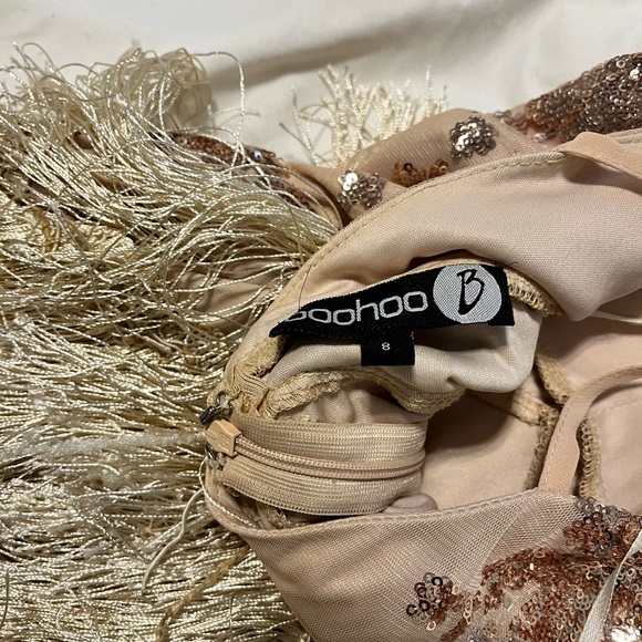 Boohoo rose gold dress - Picture 4 of 4